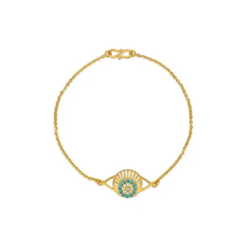 22K gold bangle – slim lightweight everyday wear design