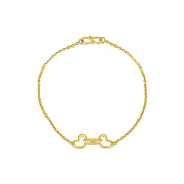 22K gold bangle – slim lightweight everyday wear design